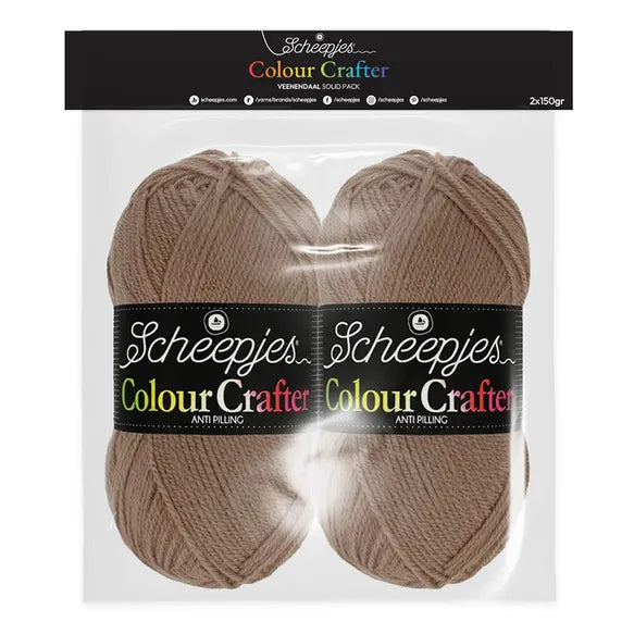 Scheepjes - Colour Crafter Solid Pack 2x150g- 1st Veenendaal