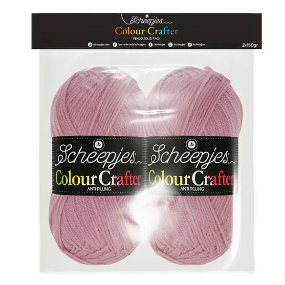 Scheepjes - Colour Crafter Solid Pack 2x150g- 1st Venlo