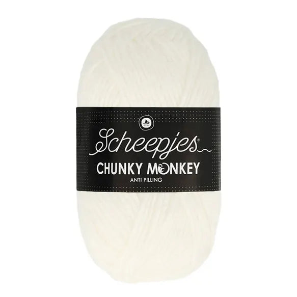 Scheepjes - Chunky Monkey - White 1001