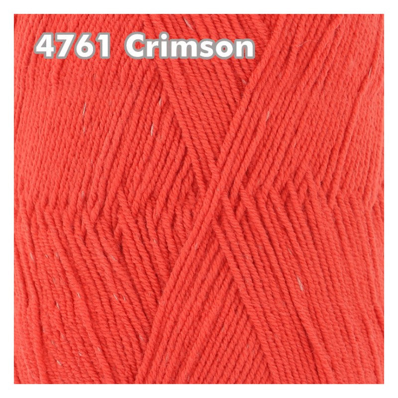 King Cole - Cotton Socks 4Ply - Cobalt Crimson 4761