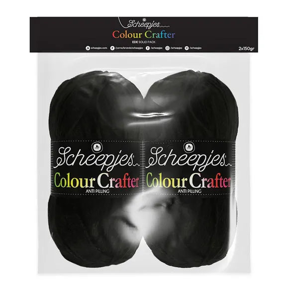 Scheepjes - Colour Crafter Solid Pack 2x150g- 1st Ede
