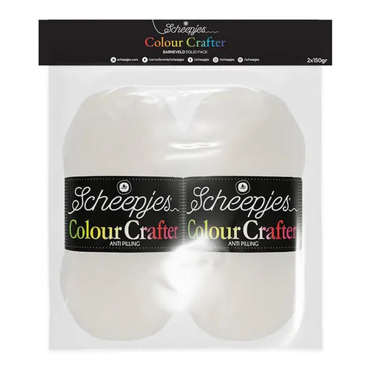 Scheepjes - Colour Crafter Solid Pack 2x150g- 1st Barneveld