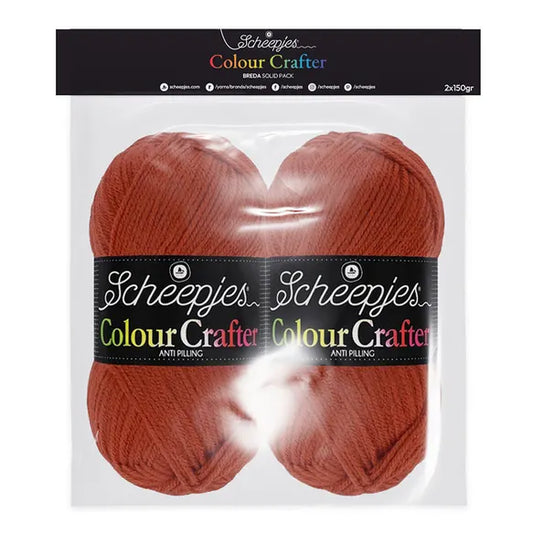 Scheepjes - Colour Crafter Solid Pack 2x150g- 1st Breda