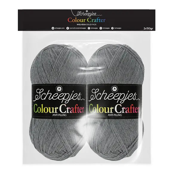 Scheepjes - Colour Crafter Solid Pack 2x150g- 1st Wolvega