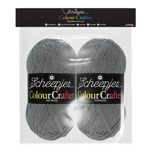 Scheepjes - Colour Crafter Solid Pack 2x150g- 1st Wolvega