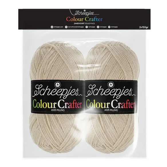 Scheepjes - Colour Crafter Solid Pack 2x150g- 1st Zandvoort