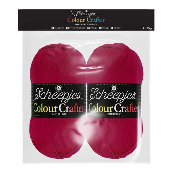Scheepjes - Colour Crafter Solid Pack 2x150g- 1st Maastricht