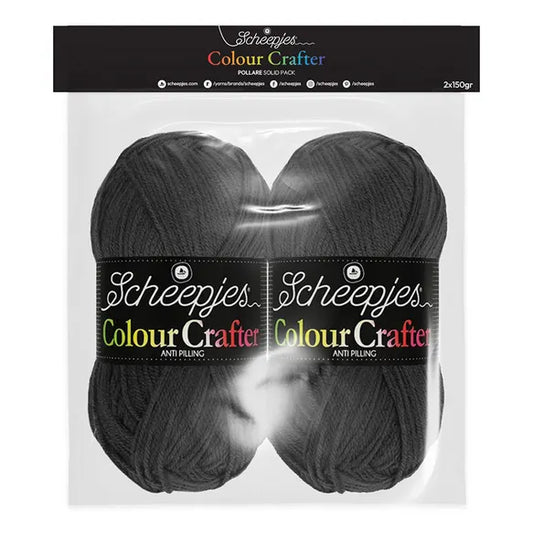 Scheepjes - Colour Crafter Solid Pack 2x150g- 1st Pollare