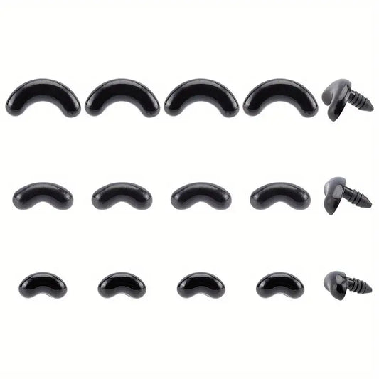 Veiligheidsoogjes Dicht - Solid Black