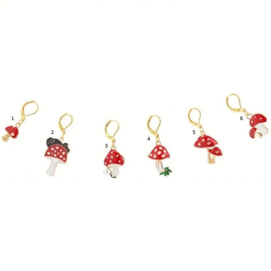 Stitchmarker Mushroom