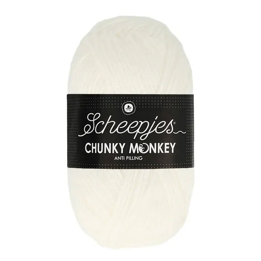 Scheepjes - Chunky Monkey - White 1001