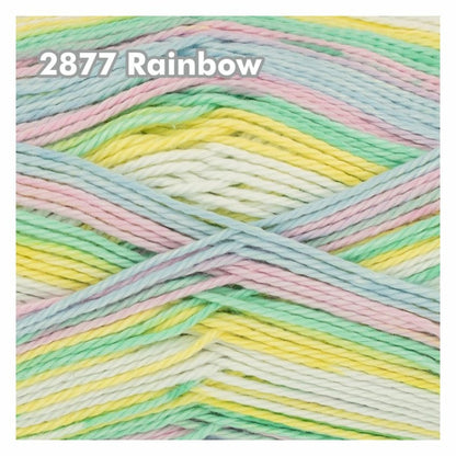 King Cole - Cottonsoft Baby Crush DK - Rainbow 2877