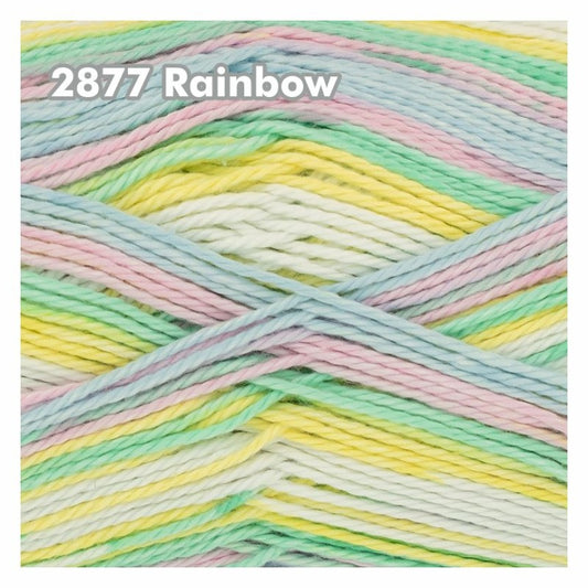 King Cole - Cottonsoft Baby Crush DK - Rainbow 2877