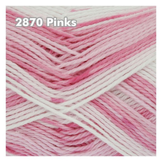 King Cole - Cottonsoft Baby Crush DK - Pinks 2870