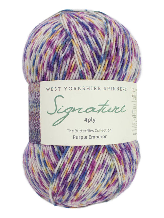 WYS - Signature 4ply - Purple Emperor 1244 | Butterflies