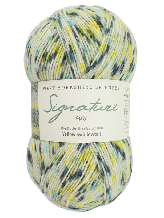 WYS - Signature 4ply - Yellow Swallowtail 1245 | Butterflies